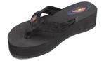 Four Layer Soft Rubber Wedge with a Leather Strap