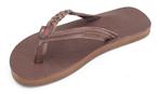 Kids Flirty Braidy - Single Layer Classic Leather with a Braided Strap