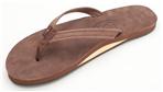 Single Layer Premier Leather with Arch Support and a Narrow Strap