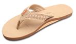 The Bentley &ndash; Premier Leather Top and Woven Strap with Arch Support