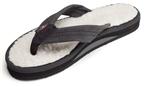The Cozy - Single Layer Premier Leather Strap with a Fleece Lined Top Sole