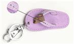 Sandal Crystal Key Chain Lavender