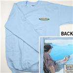Crew Sweatshirt/ Gerry Lopez, Light Blue