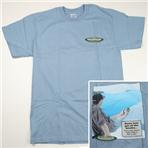 Cotton T-Shirt/ Gerry Lopez Steel Blue
