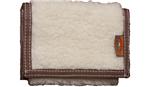 Sand Fleece Wallet with Velcro Closure